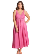 Load image into Gallery viewer, Exquisite Form® Sleeveless Long Nightgown – síður náttkjóll, Perfumed Rose