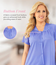 Load image into Gallery viewer, Exquisite Form® Short Sleeve Pajama – náttföt, Victory Violet