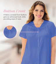 Load image into Gallery viewer, Exquisite Form® Short Sleeve Pajama – náttföt, Rocky Blue