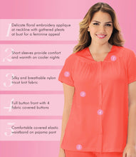Load image into Gallery viewer, Exquisite Form® Short Sleeve Pajama – náttföt, Passion