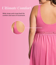 Load image into Gallery viewer, Exquisite Form® Sleeveless Long Nightgown – síður náttkjóll, Perfumed Rose