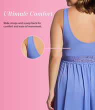 Load image into Gallery viewer, Exquisite Form® Sleeveless Long Nightgown – síður náttkjóll, Victory Violet
