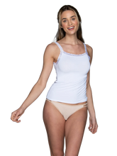 Load image into Gallery viewer, Everyday Layers™ SpinCami® – hlýrabolur, Star White