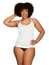 Load image into Gallery viewer, Everyday Layers™ Seamless Cami – hlýrabolur, Star White