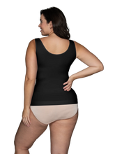 Load image into Gallery viewer, Everyday Layers™ Seamless Smoothing Spin Tank – hlýrabolur, Midnight Black