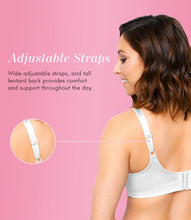 Load image into Gallery viewer, Fully® Side Shaping Wirefree Bra with Floral Lace – brjóstahaldari, White
