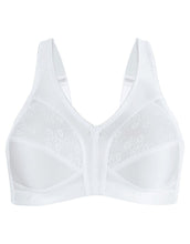 Load image into Gallery viewer, Fully® Side Shaping Wirefree Bra with Floral Lace – brjóstahaldari, White