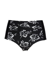Load image into Gallery viewer, Bikinitrosa Floral Brush Maxi – bikiní buxur, Black