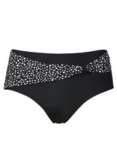 Load image into Gallery viewer, Patterned bikini briefs in black/white – bikiní buxur, Black/White