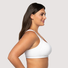 Load image into Gallery viewer, Sport Medium Impact Wireless Bra – brjóstahaldari, Star White