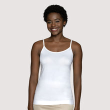 Load image into Gallery viewer, Everyday Layers™ Seamless Cami – hlýrabolur, Star White