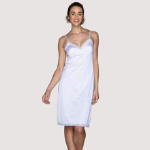 Load image into Gallery viewer, Everyday Layers™ Lace Trim Full Slip – undirkjóll, Star White