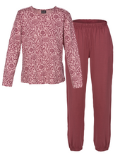 Load image into Gallery viewer, Folklore Cotton Pajamas – náttföt, Pink