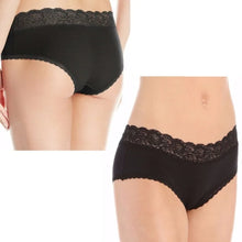 Load image into Gallery viewer, Flattering Lace® Ultimate Comfort Hipster – nærbuxur, Midnight Black