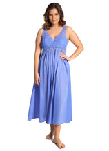 Load image into Gallery viewer, Exquisite Form® Sleeveless Long Nightgown – síður náttkjóll, Victory Violet