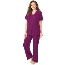 Load image into Gallery viewer, Exquisite Form® Short Sleeve Pajama – náttföt, Amaranth