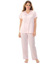 Load image into Gallery viewer, Exquisite Form® Short Sleeve Pajama – náttföt, Pink Champagne