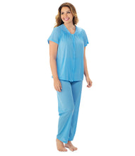 Load image into Gallery viewer, Exquisite Form® Short Sleeve Pajama – náttföt, Purity Blue