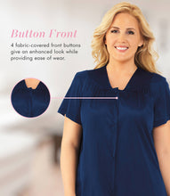 Load image into Gallery viewer, Exquisite Form® Short Sleeve Pajama – náttföt, Navy