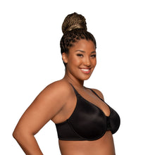Load image into Gallery viewer, Beauty Back® Full Figure Underwire Smoothing Bra – brjóstahaldari, Midnight Black