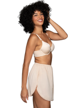 Load image into Gallery viewer, Everyday Layers™ Single Slit Half Slip – undirpils, Damask Neutral