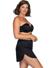 Load image into Gallery viewer, Everyday Layers™ Single Slit Half Slip – undirpils, Midnight Black