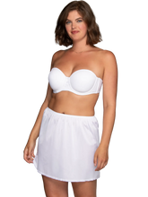 Load image into Gallery viewer, Everyday Layers™ Single Slit Half Slip – undirpils, Star White