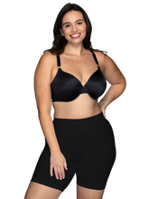 Load image into Gallery viewer, Everyday Layers™ Seamless Smoothing Slip Short – aðhaldsbuxur, Midnight Black