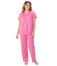 Load image into Gallery viewer, Exquisite Form® Short Sleeve Pajama – náttföt, Perfumed Rose