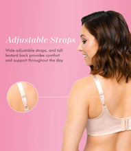 Load image into Gallery viewer, Fully® Side Shaping Wirefree Bra with Floral Lace – brjóstahaldari, Rose Beige