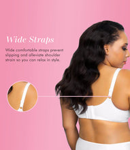 Load image into Gallery viewer, Fully® Cotton Soft Cup Wirefree Bra With Lace – brjóstahaldari, White