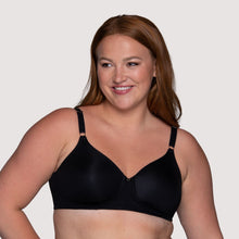 Load image into Gallery viewer, Beauty Back® Full Coverage Wirefree Smoothing Bra – brjóstahaldari, Midnight Black