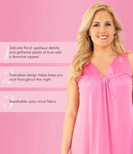 Load image into Gallery viewer, Exquisite Form® Short Gown – náttkjóll, Perfumed Rose