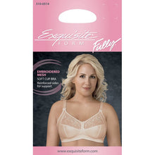 Load image into Gallery viewer, Exquisite Form Fully® Soft Cup Bra with Embroidered Mesh – brjóstahaldari, Nude