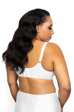 Load image into Gallery viewer, Fully® Cotton Soft Cup Wirefree Bra With Lace – brjóstahaldari, White
