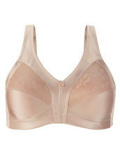 Load image into Gallery viewer, Fully® Side Shaping Wirefree Bra with Floral Lace – brjóstahaldari, Rose Beige