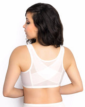 Load image into Gallery viewer, Fully® Front Close Wirefree Posture Bra with Lace – brjóstahaldari, White