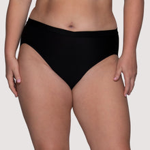 Load image into Gallery viewer, Beyond Comfort® Silky Stretch Hi Cut – nærbuxur, Midnight Black