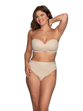Load image into Gallery viewer, Beyond Comfort® Wireless Strapless Bra – hlýralaus brjóstahaldari, Damask Neutral