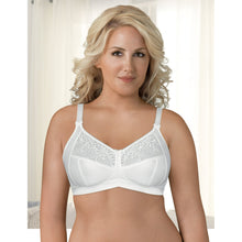 Load image into Gallery viewer, Exquisite Form Fully® Soft Cup Bra with Embroidered Mesh – brjóstahaldari, White