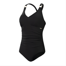 Load image into Gallery viewer, Shaping V Neck – sundbolur, Svartur